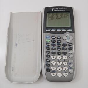 Texas Instruments TI 84 Plus Silver Edition Graphing Calculator